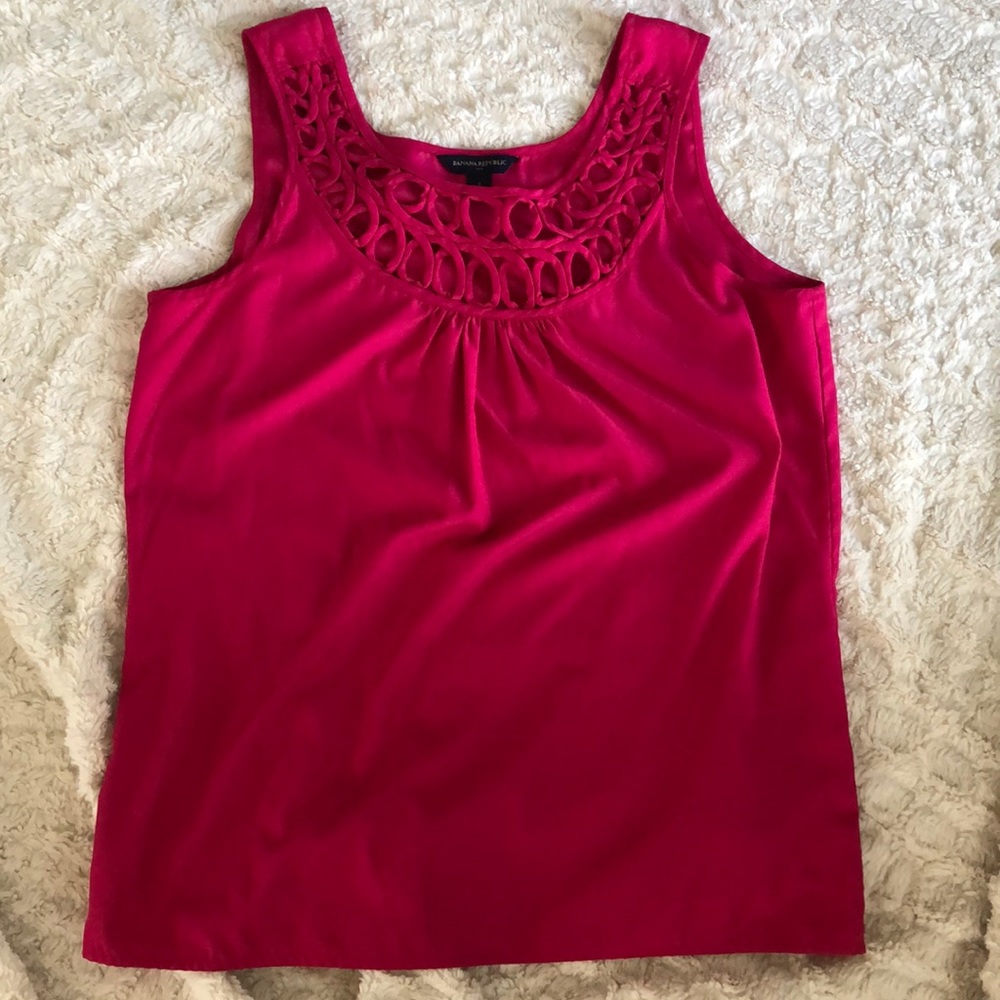Pink Sleeveless BR Blouse or Shell